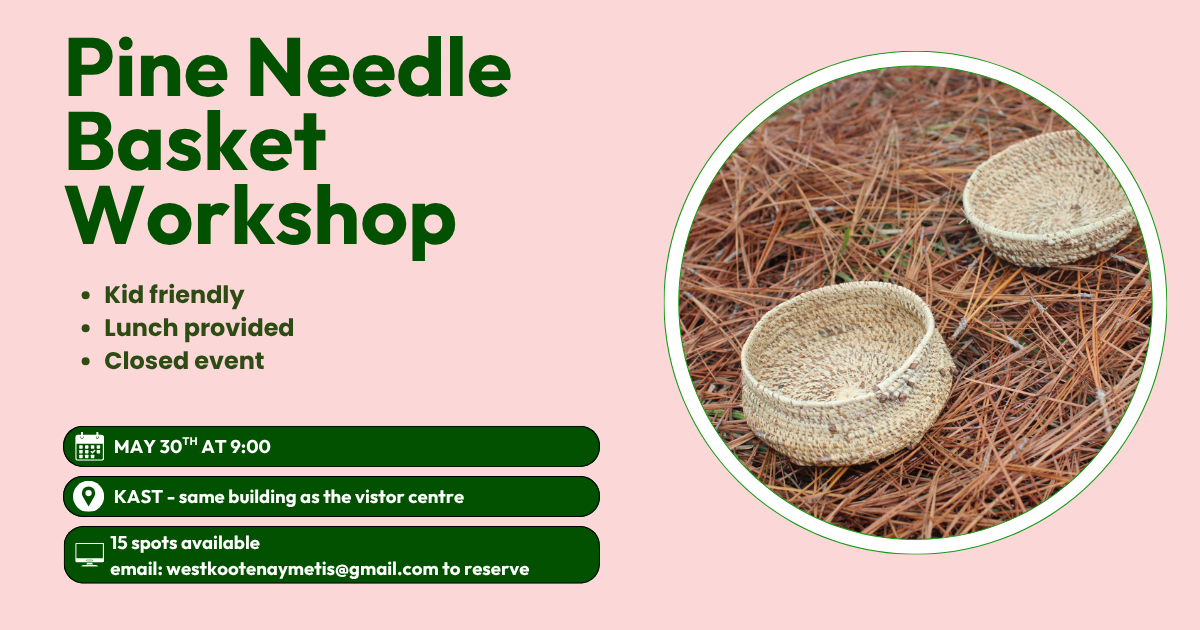 Pine Needle Basket Workshop